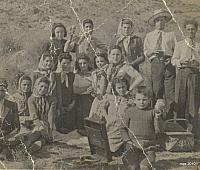1930s grupo de gente