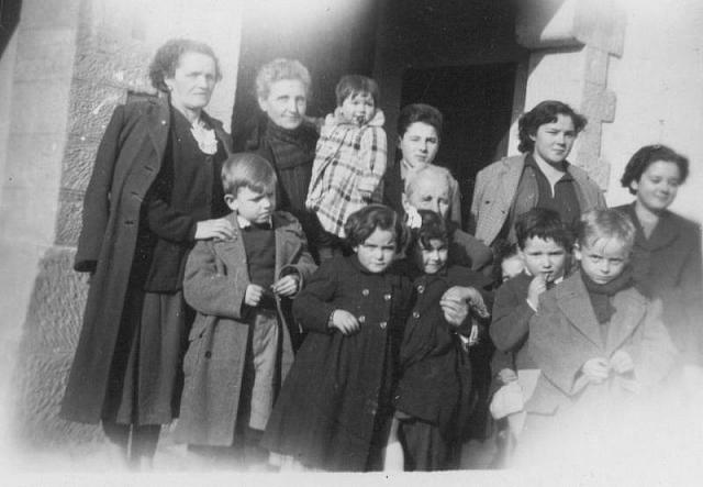 1950 casa de tia leonor con tia alberta e hijos el ni o austriaco y cabecicas