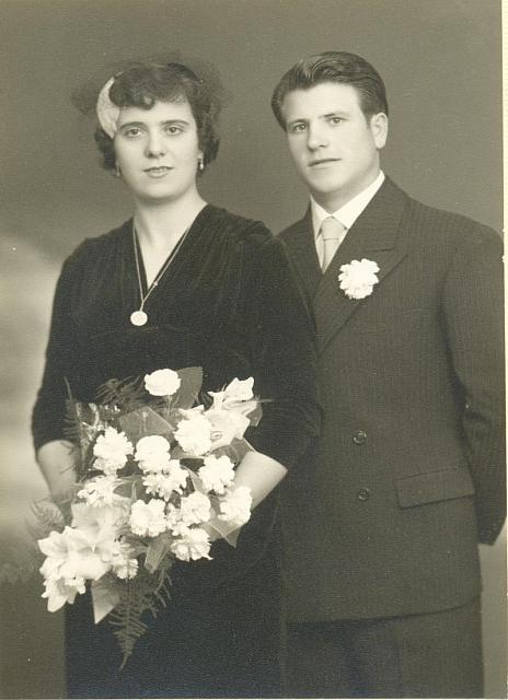 1950s boda de antonio y pura