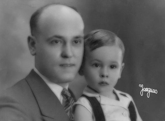 1935 Manuel Gimenez Agustin y mi padre Manuel Gimenez Guiu
