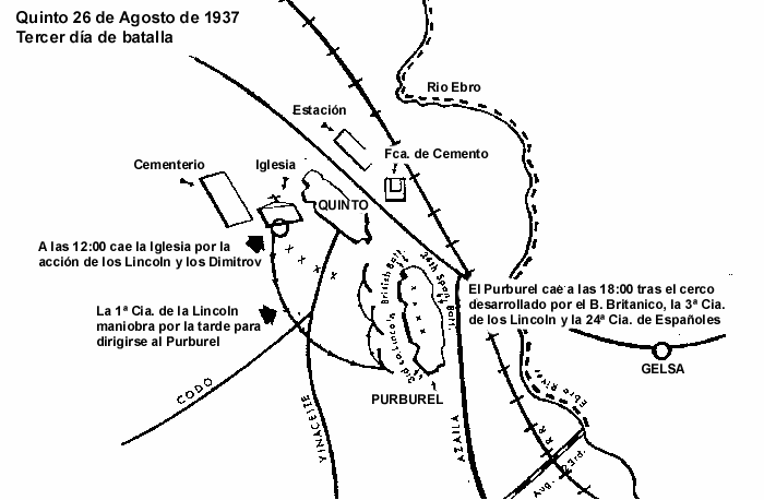 Quinto 26 de Agosto de 1936 Tercer día de Batalla