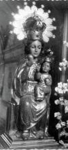 Virgen de Bonastre en 1980 (fué robada en los años 80)