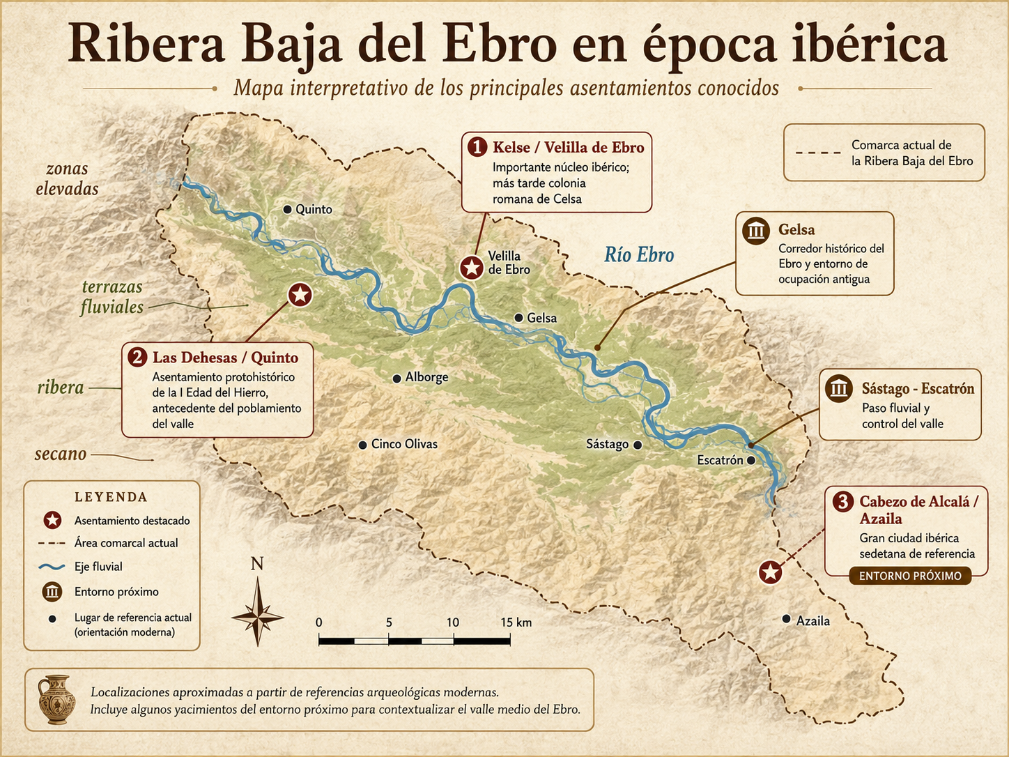 Territorio de Quinto en el periodo