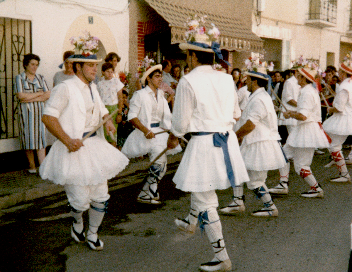 Dance de Quinto en las fiestas de Santa Ana